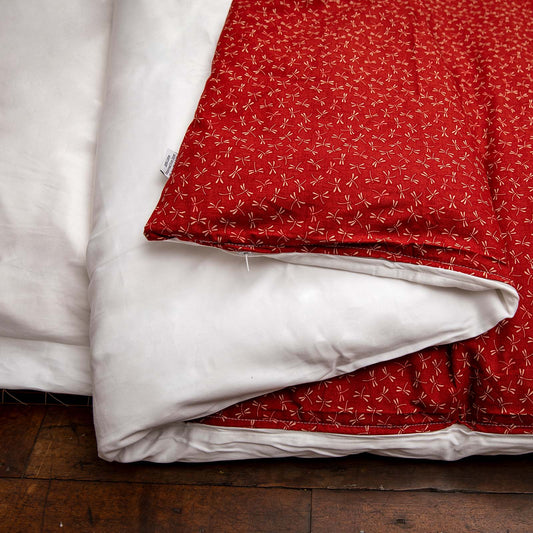 J-Life Tombo Red Custom Kakefuton with Removable Cover