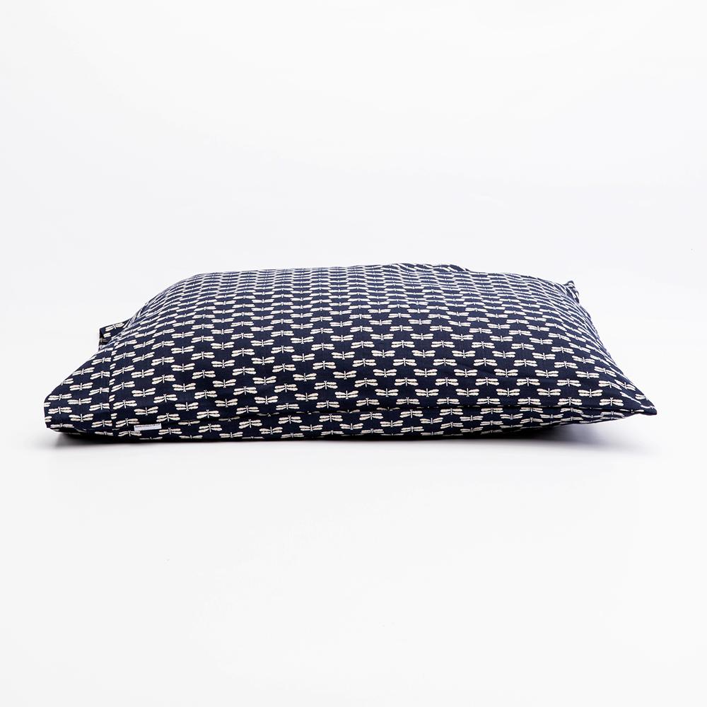J-Life New Tombo Navy Pillowcase_Pillows & Shams