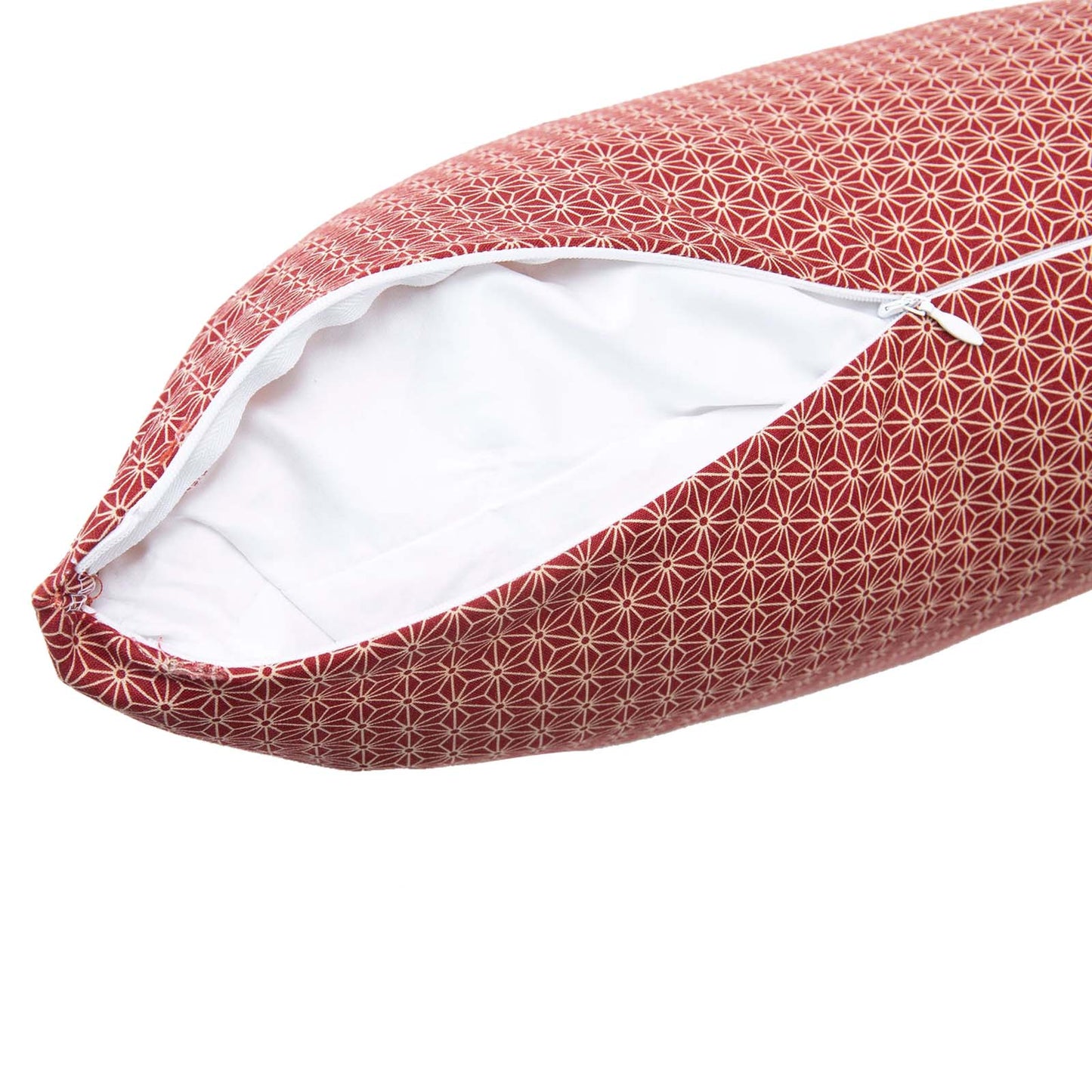 Asa No Ha Red Throw Pillow_Pillows & Shams_Throw Pillows