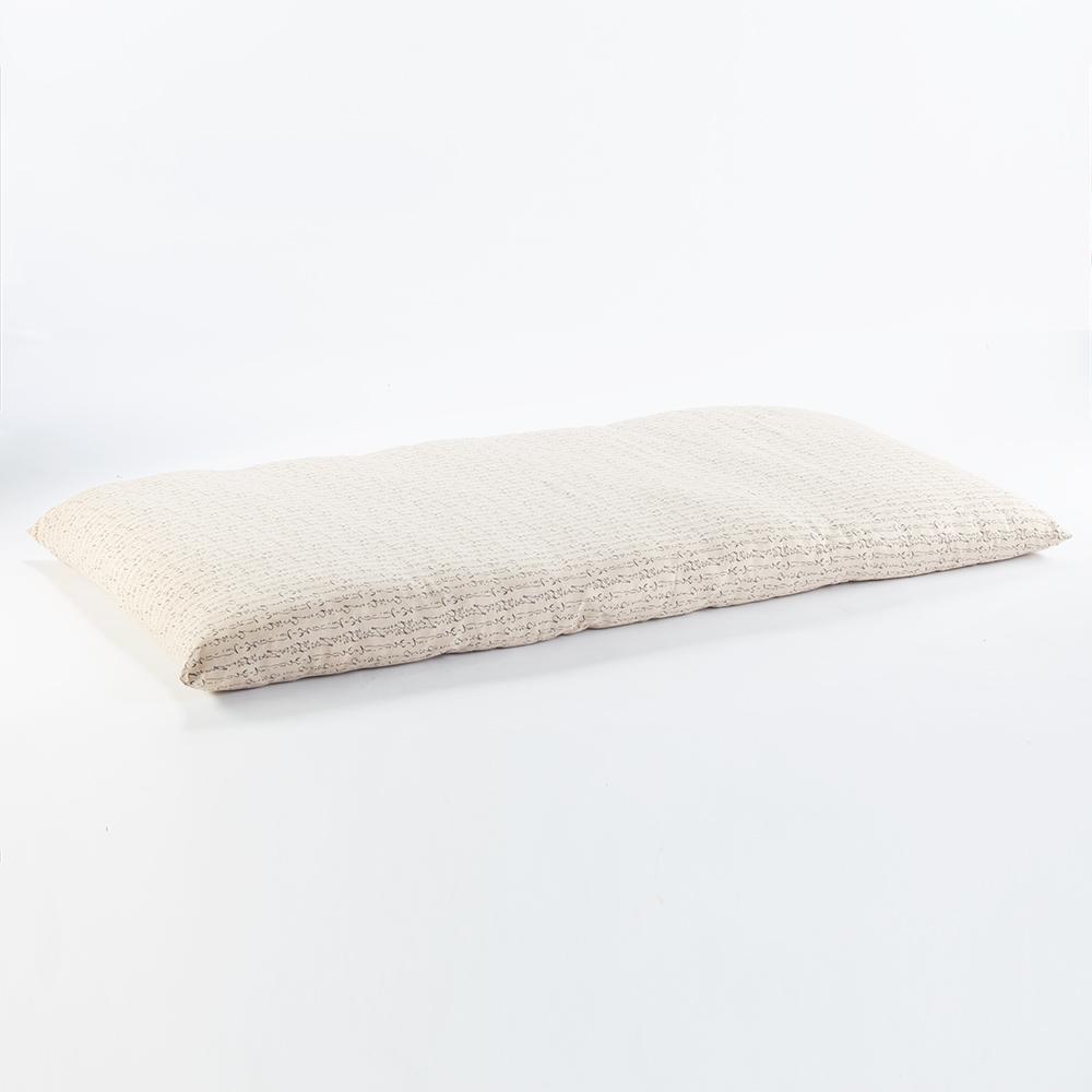 Shiki Futon Kanji White Removable COVER ONLY