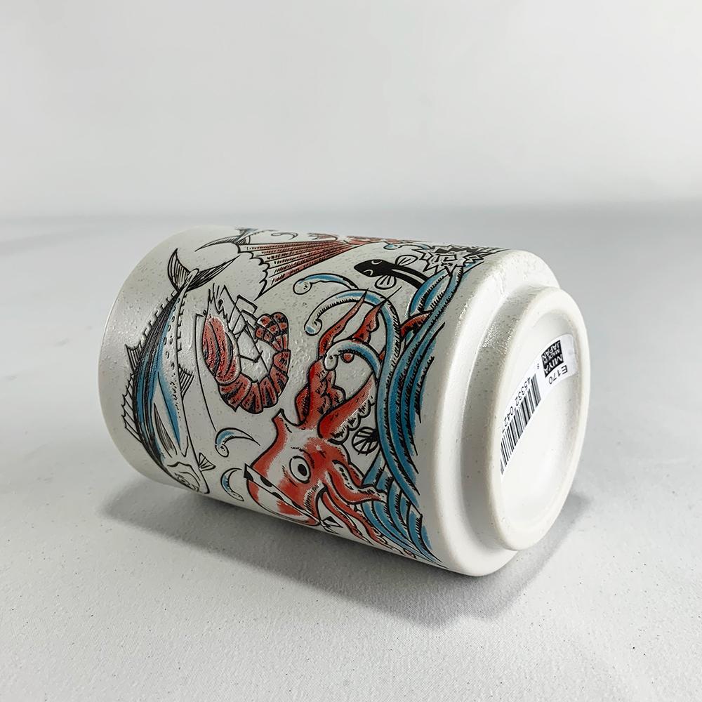 Illustrated Teacup, Sushi Fish_Lifestyle