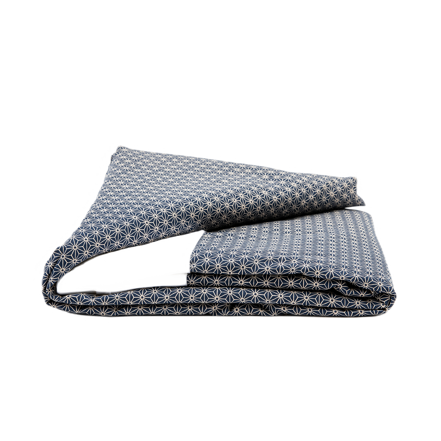 J-Life Kakefuton Asa No Ha Navy #2 Custom COVER ONLY_Kakefutons_Kakefuton Custom Cover Only_Japan Tradition_Sleep System
