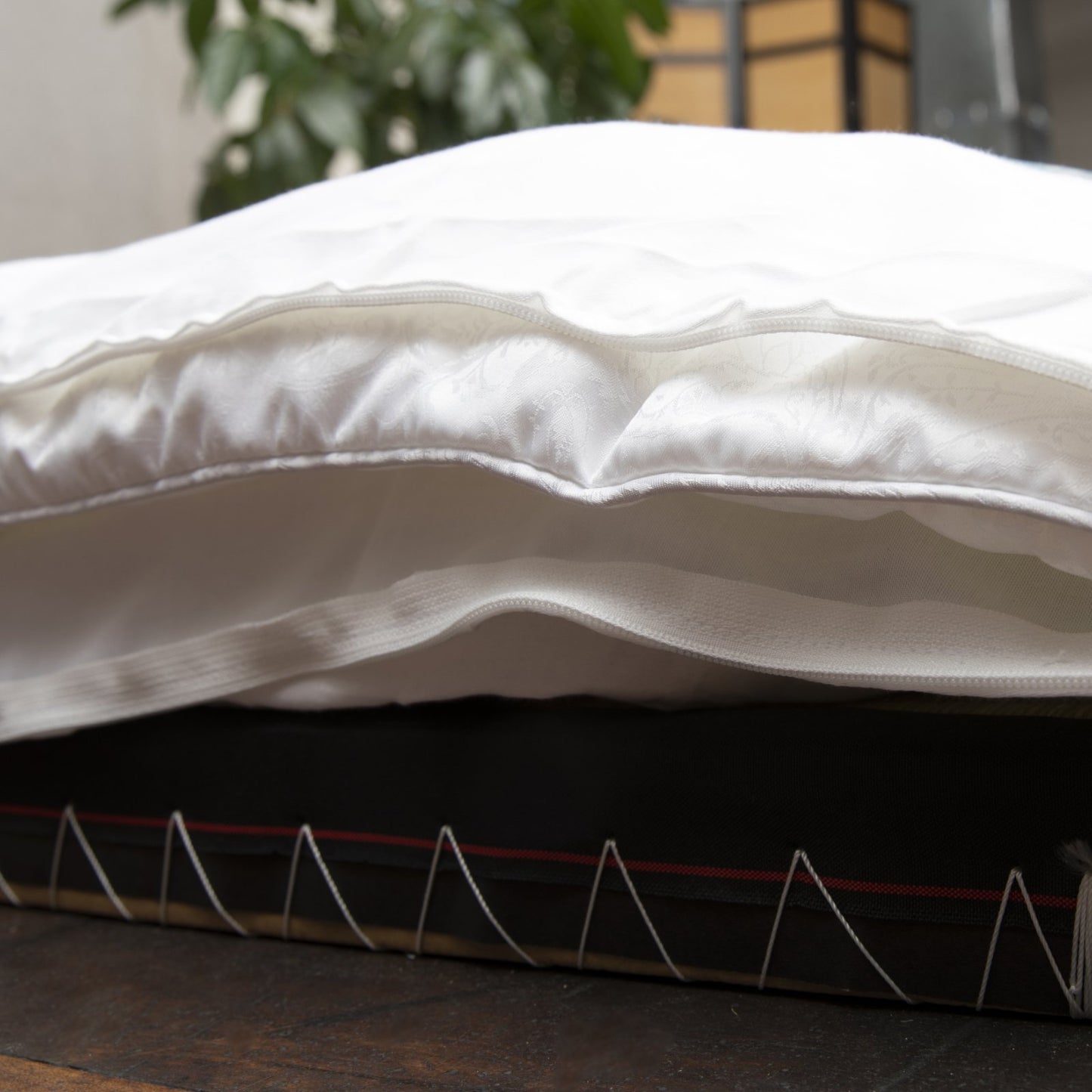 J-Life Cherry Blossom Blue Custom Kakefuton with Removable Cover_Kakefutons_Kakefuton with custom cover_Japan Tradition_Sleep System_Handmade__1__2__3__4__5