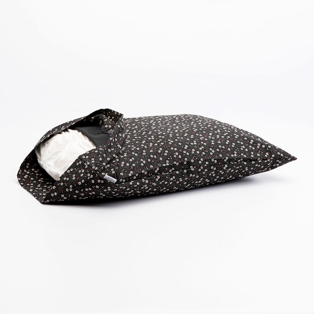 J-Life Sakura Charcoal Pillowcase_Pillows & Shams_Pillowcase