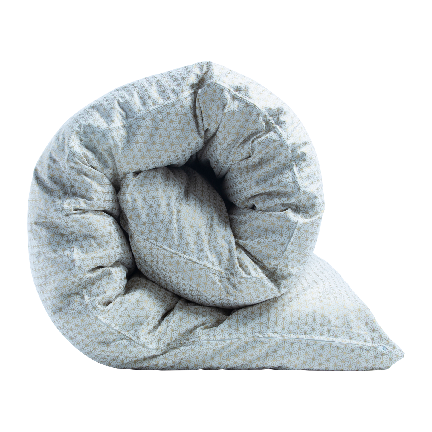 Shiki Futon Asa No Ha Gold Sparkle Removable COVER ONLY