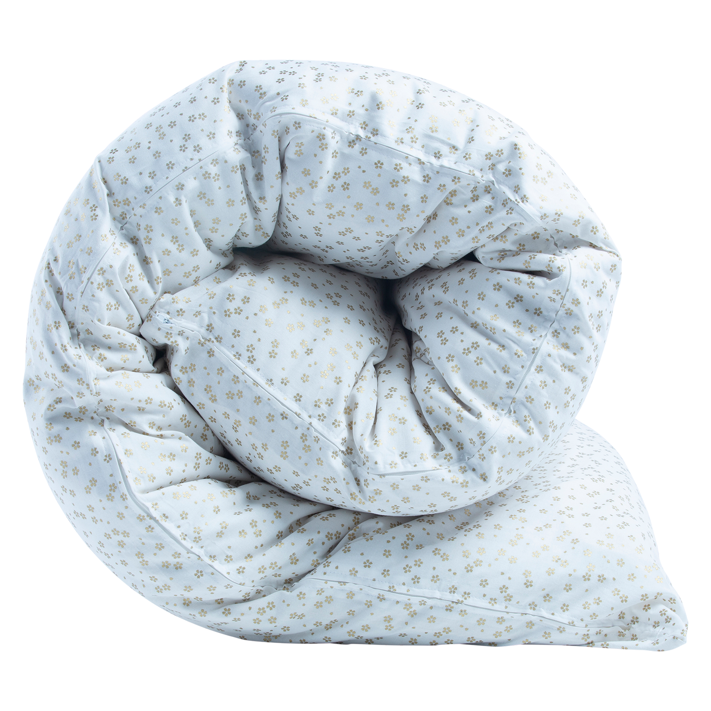 Shiki Futon Sakura Gold Sparkle Removable COVER ONLY