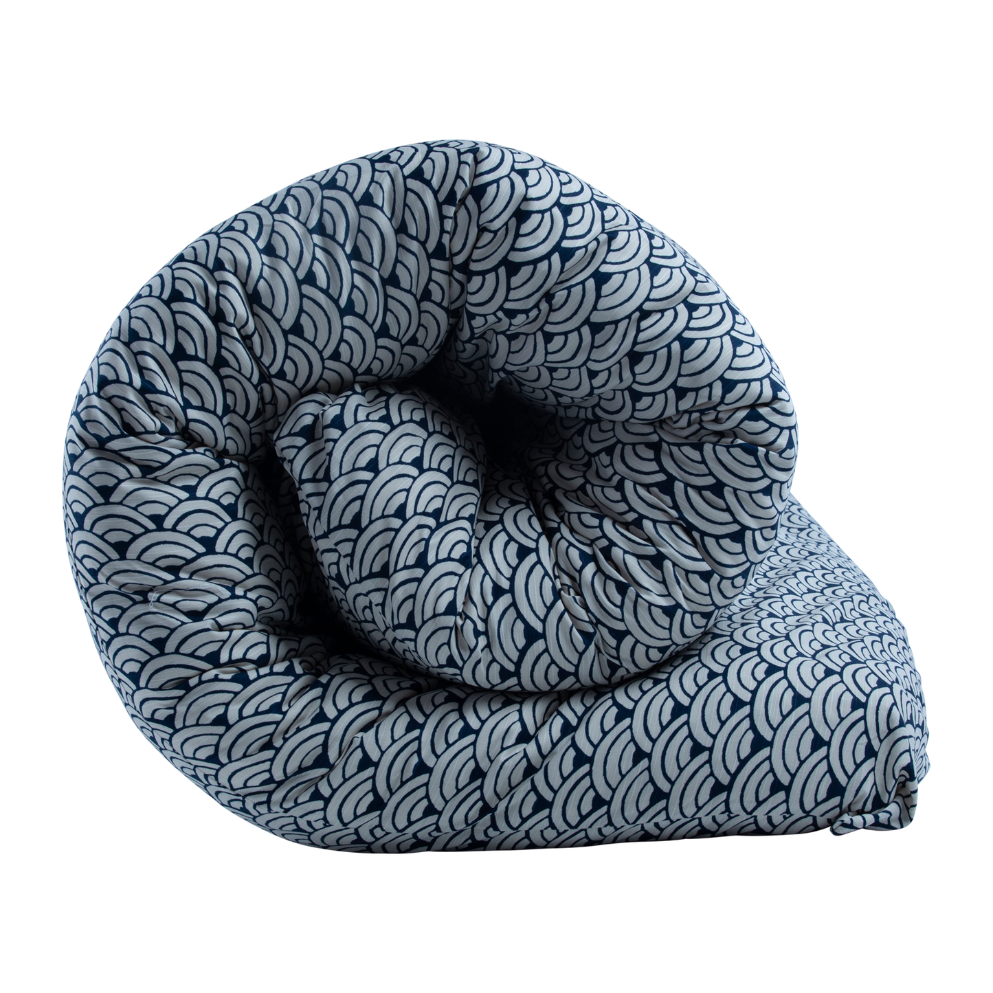 Shiki Futon Jumbo Seika Ha Navy Removable COVER ONLY