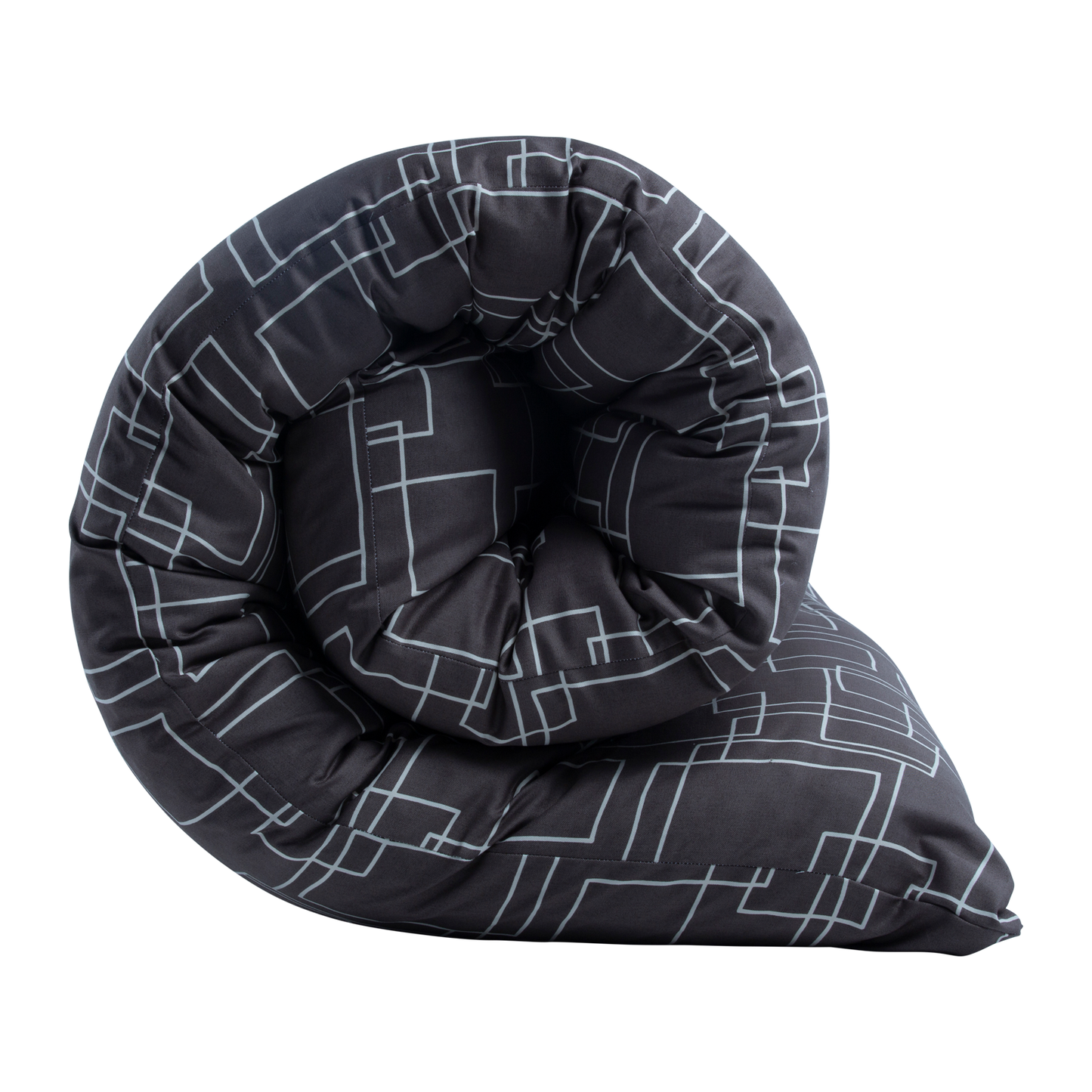 Shiki Futon Shikaku Black Removable COVER ONLY