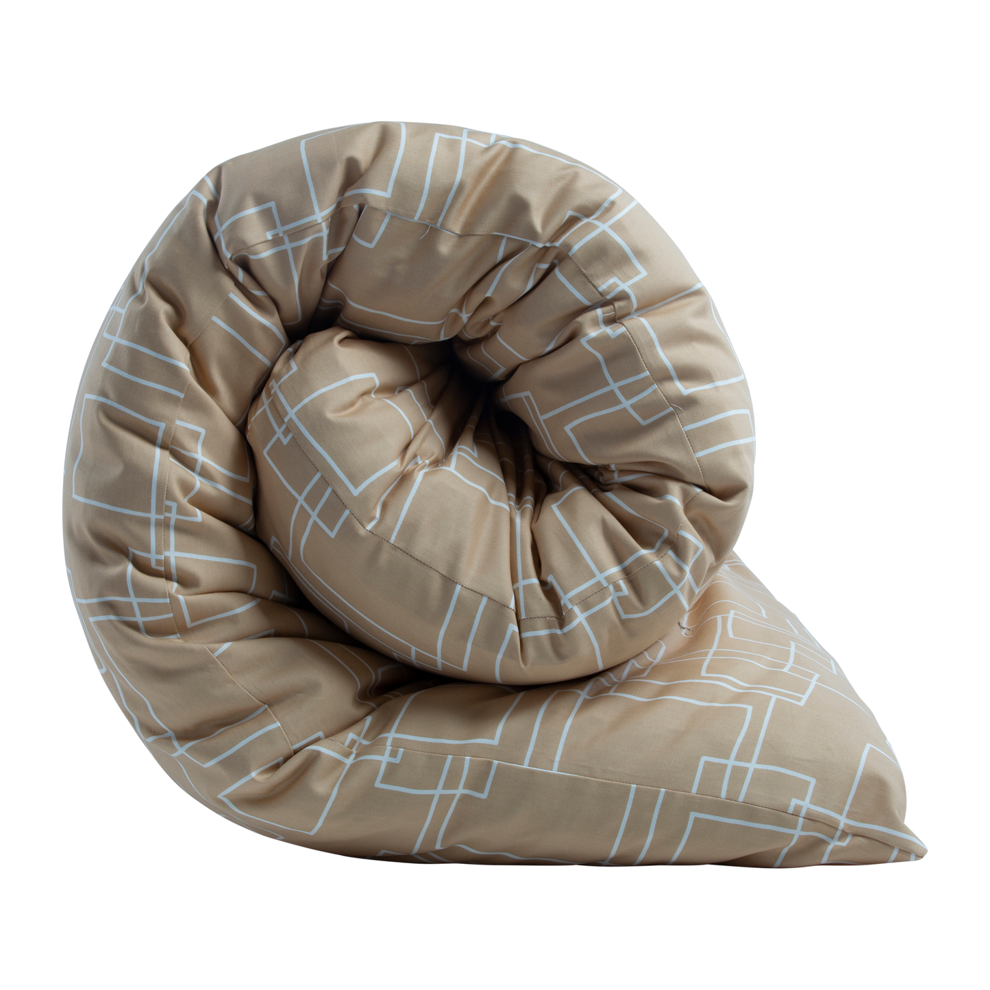 Shiki Futon Shikaku Tan Removable COVER ONLY