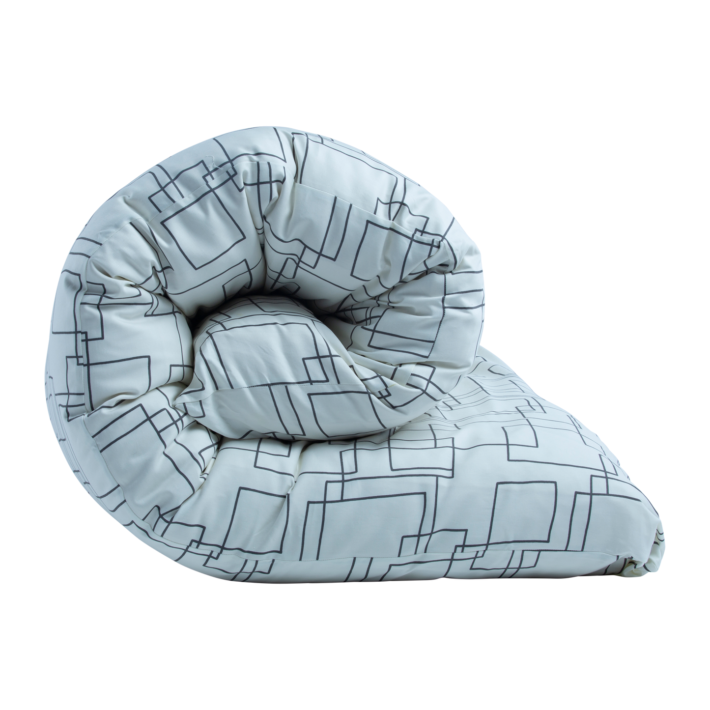 Shiki Futon Shikaku White Removable COVER ONLY