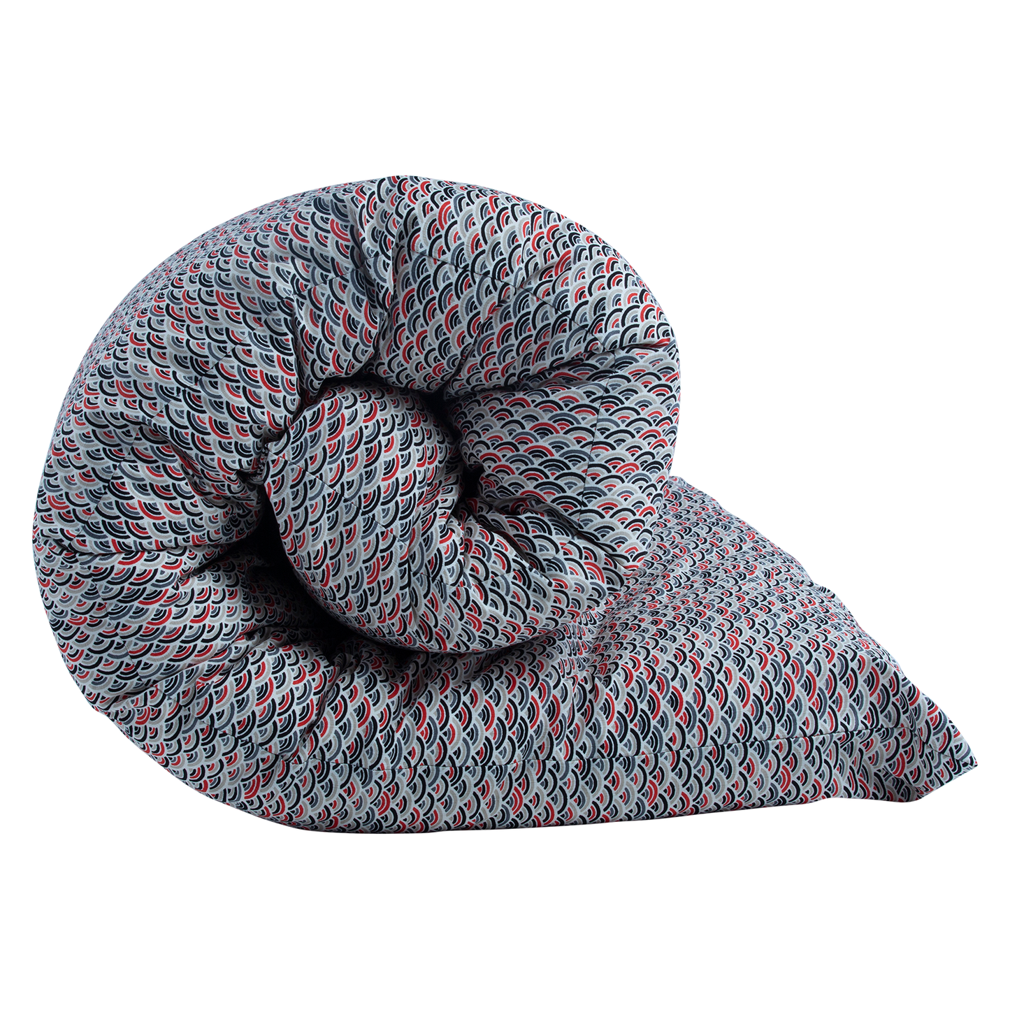 Shiki Futon Colorful Seika Ha Red Removable COVER ONLY