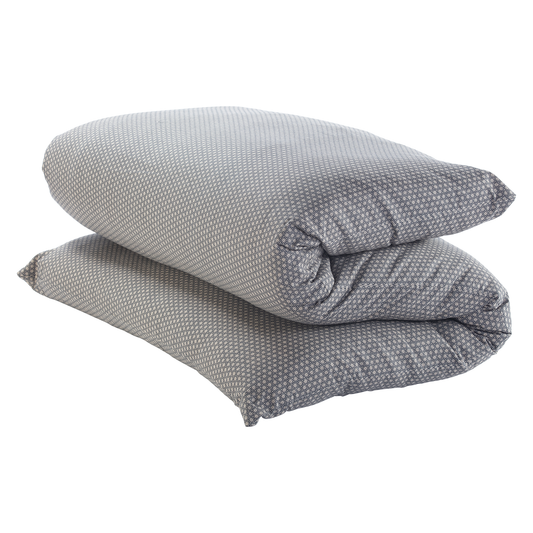 Shiki Futon Asa No Ha Black Removable COVER ONLY