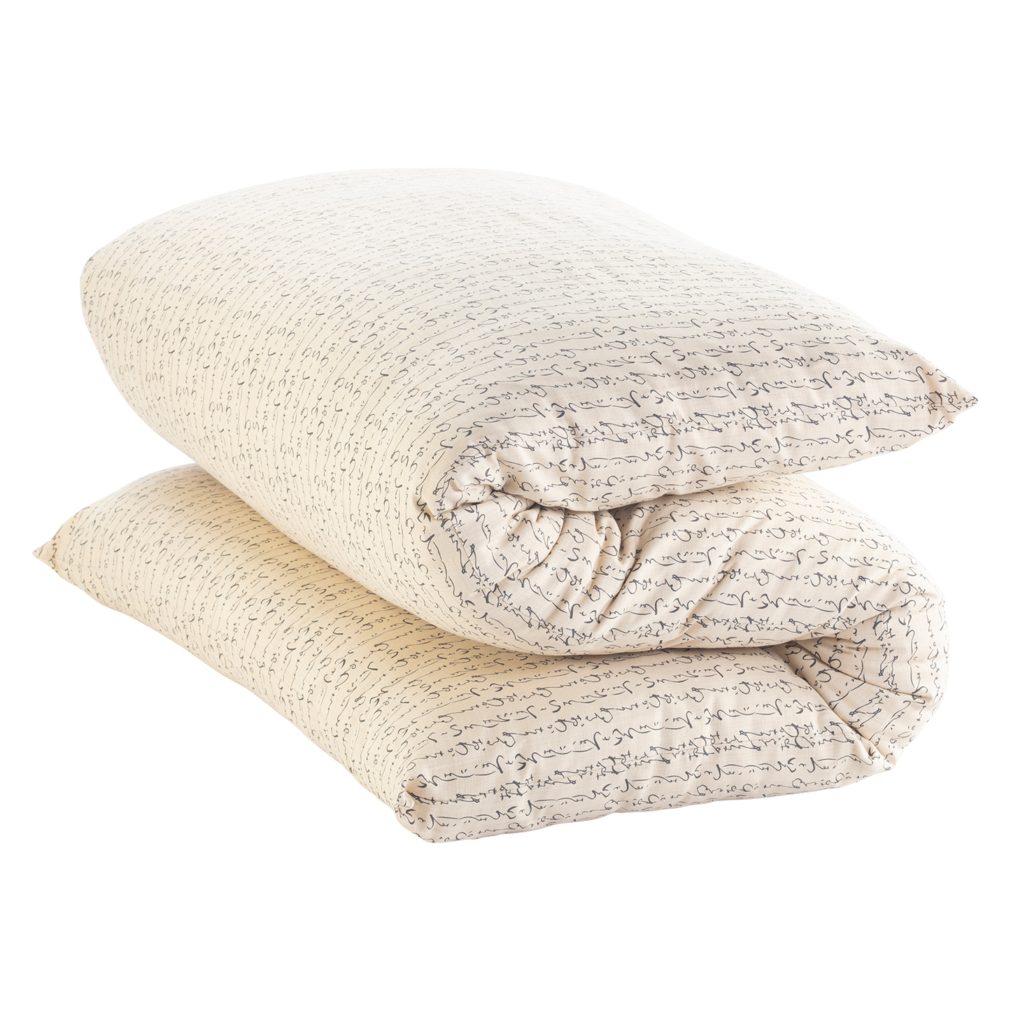 Shiki Futon Kanji White Removable COVER ONLY