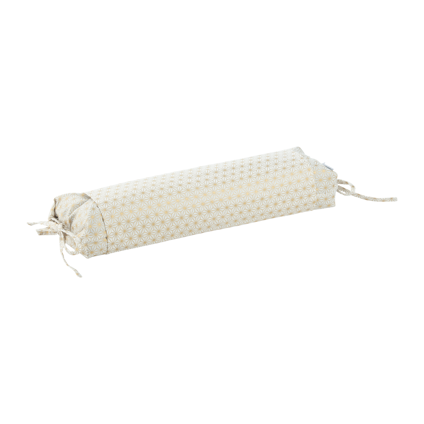J-Life Asa No Ha Gold Sparkle Buckwheat Hull Pillow_Pillows & Shams_Buckwheat Hull Pillow