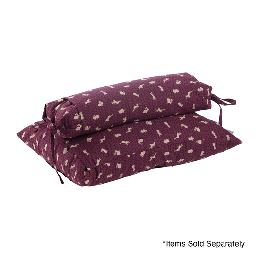 J-Life Usagi Purple Buckwheat Hull Pillow