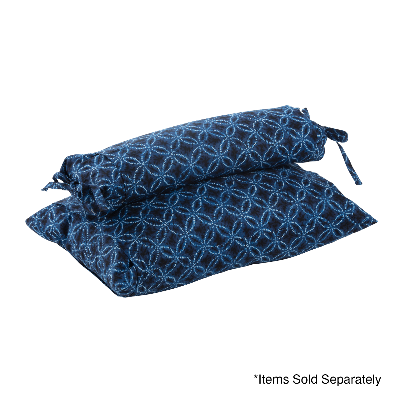 J-Life Taidai Navy Buckwheat Hull Pillow