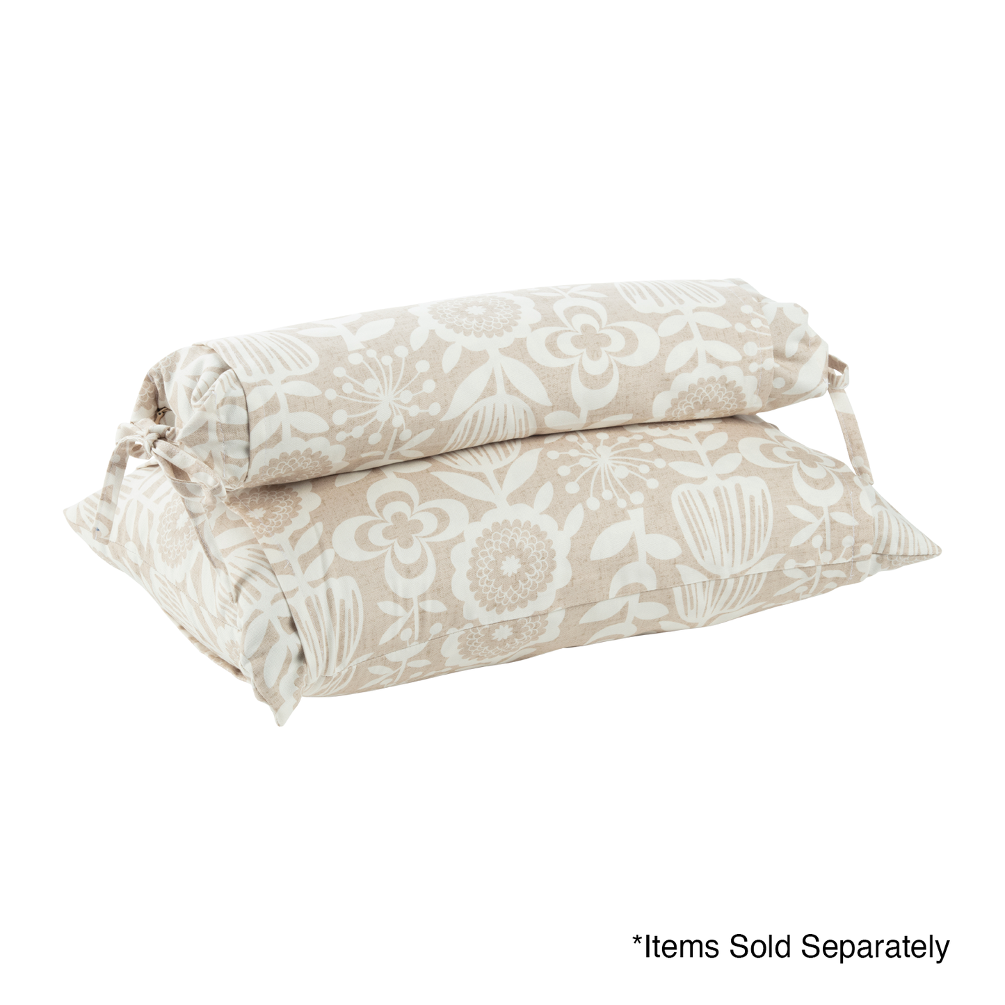 J-Life Saku Tan Buckwheat Hull Pillow