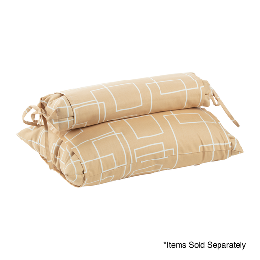 J-Life Shikaku Tan Buckwheat Hull Pillow