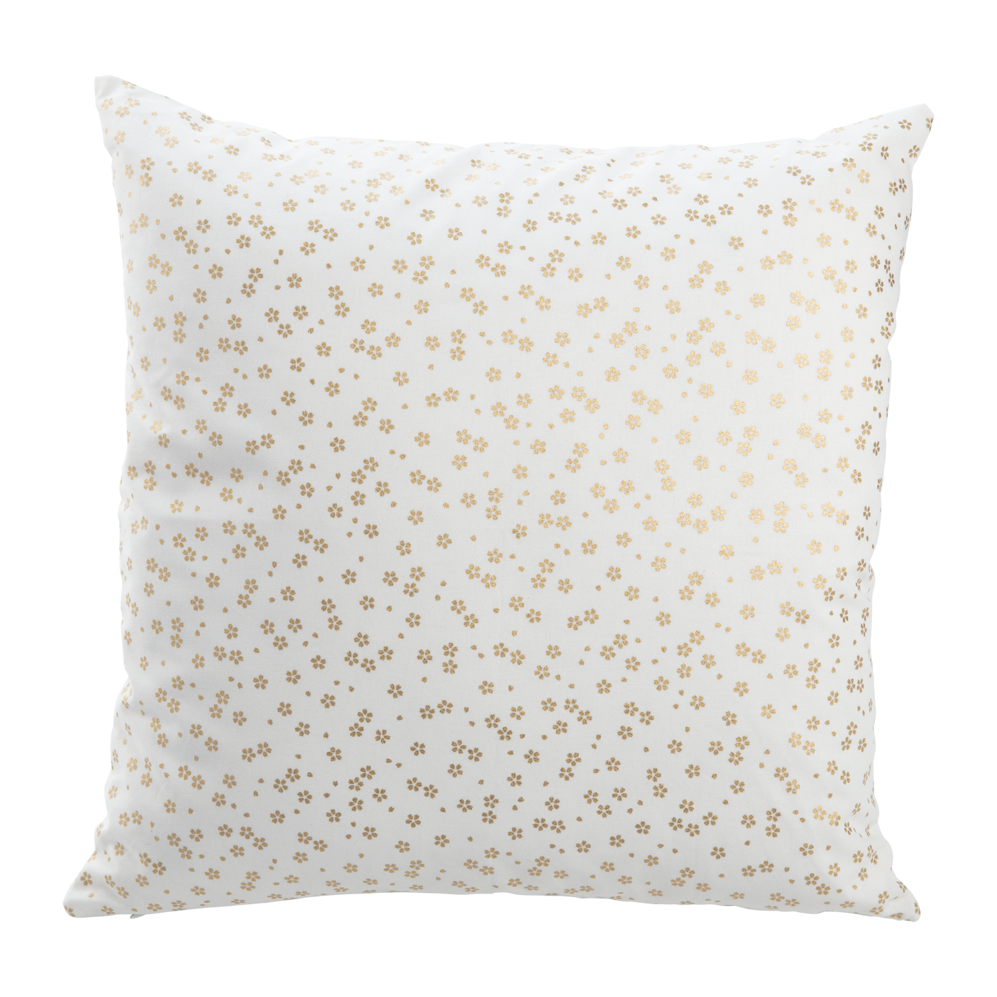 Sakura Gold Sparkle Throw Pillow