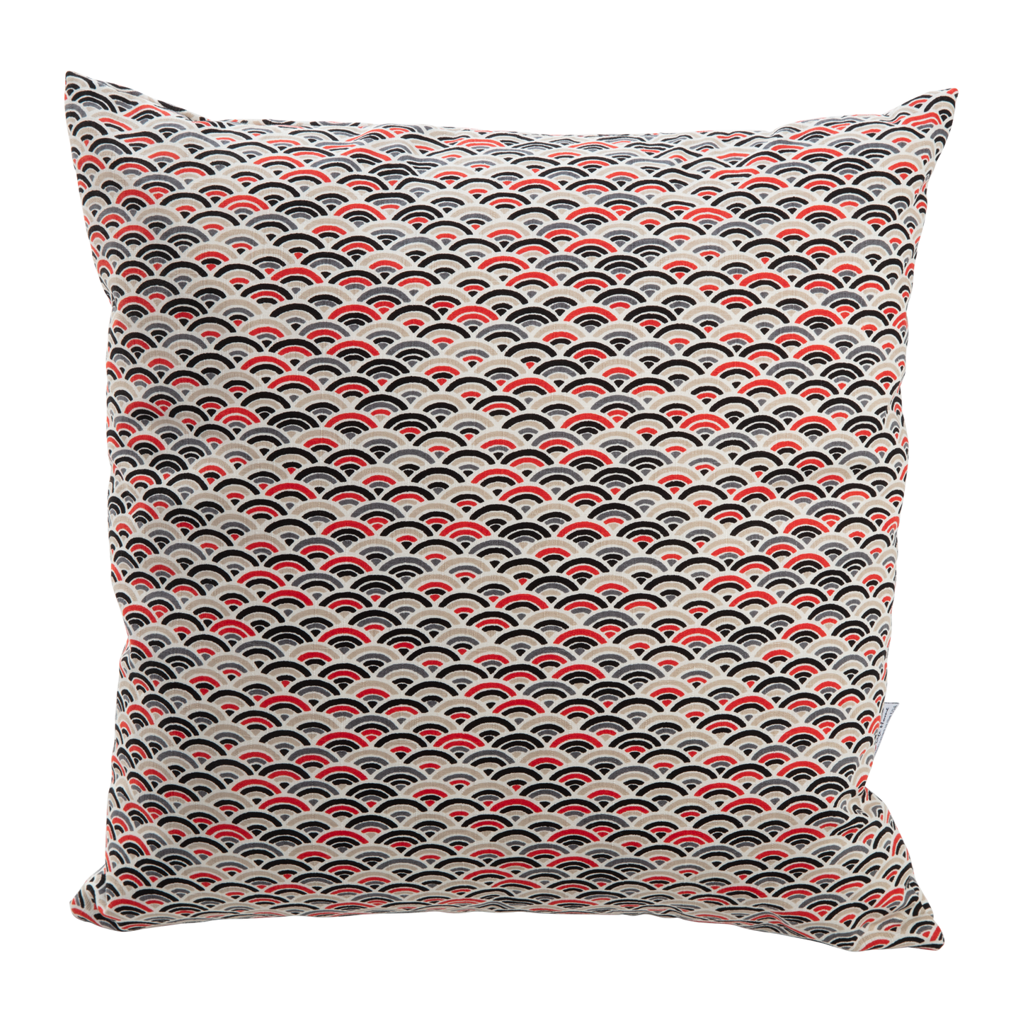 Colorful Seika Ha Red Throw Pillow