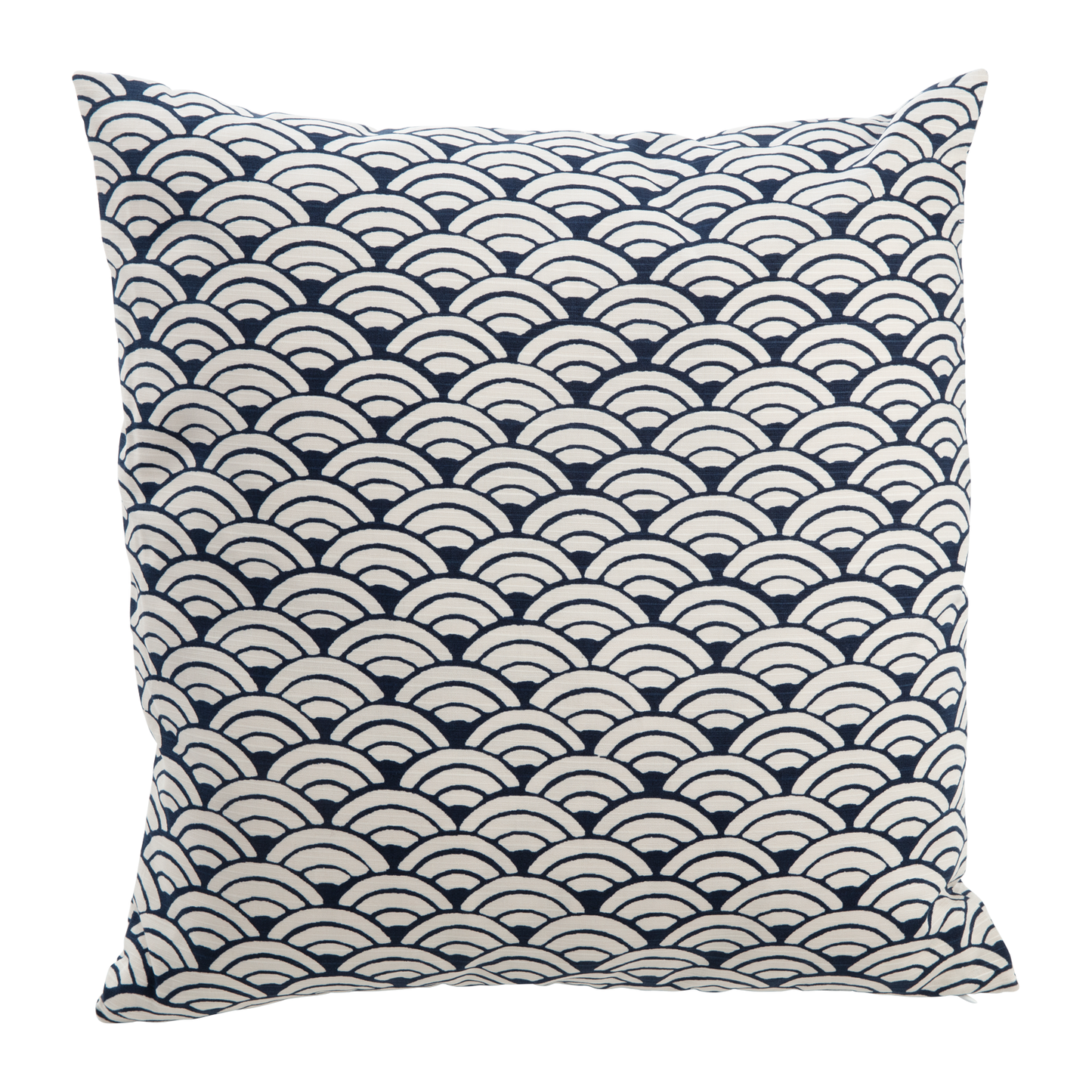 Jumbo Seika Ha Navy Throw Pillow