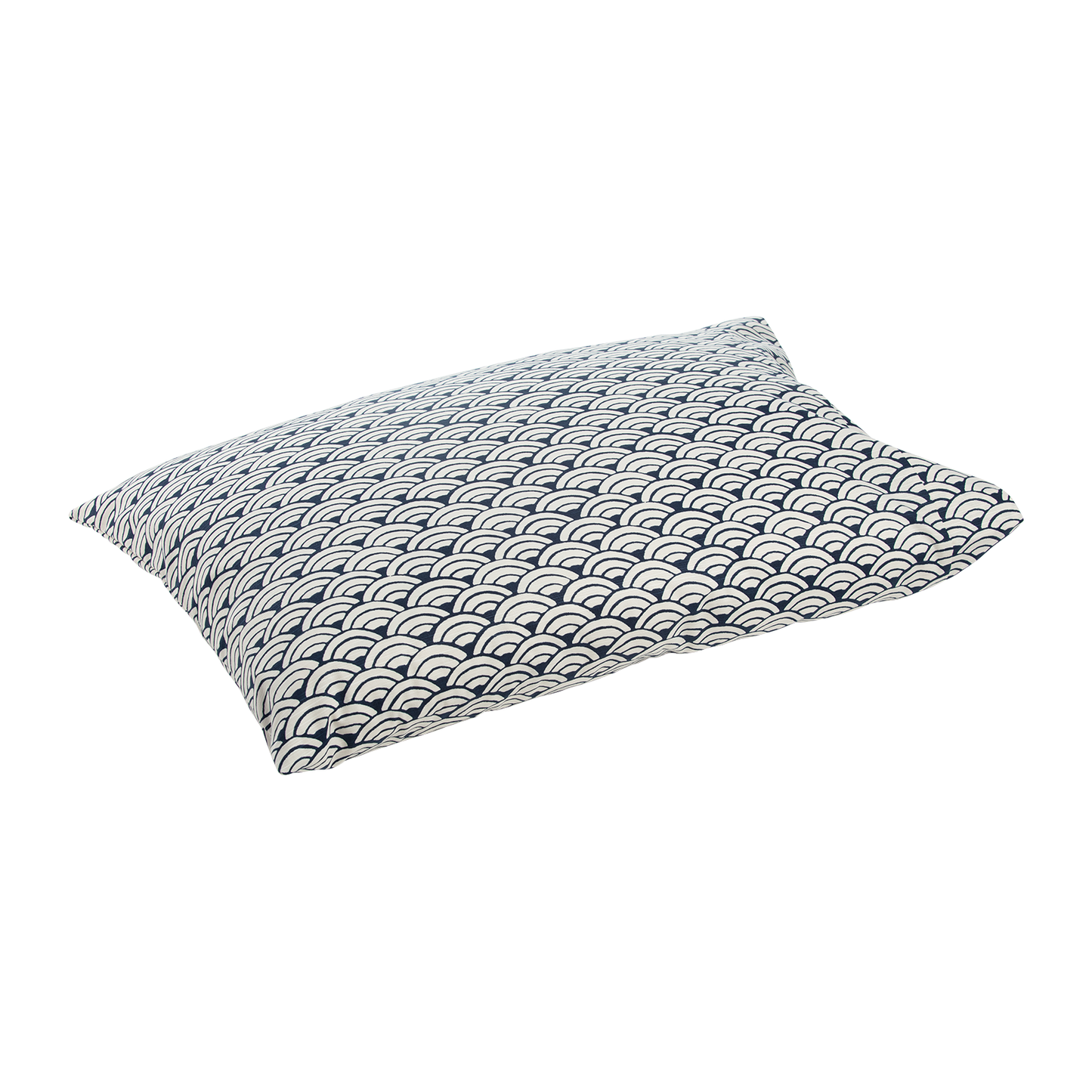 J-Life Jumbo Seika Ha Navy Pillowcase_Pillows & Shams