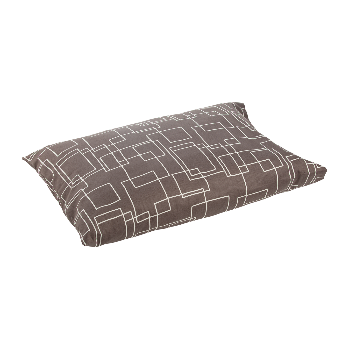 J-Life Shikaku Brown Pillowcase_Pillows & Shams