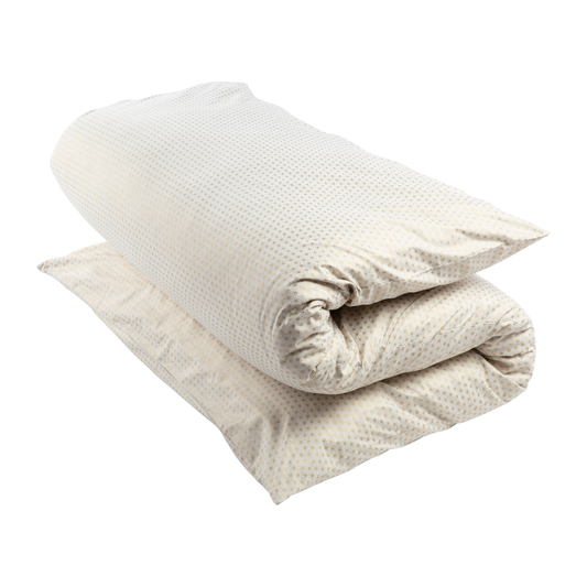 Shiki Futon Asa No Ha Gold Sparkle Removable COVER ONLY