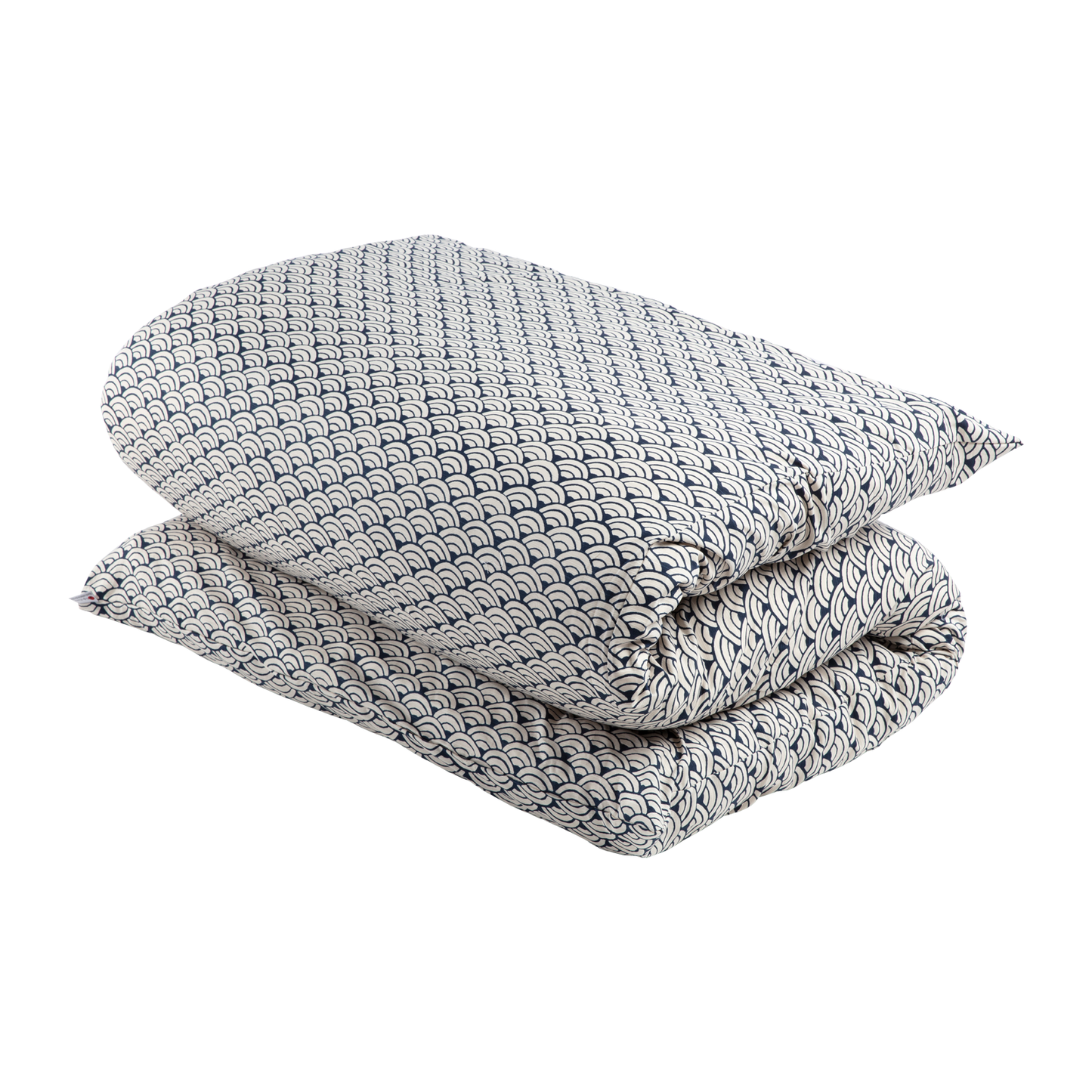 Shiki Futon Jumbo Seika Ha Navy Removable COVER ONLY