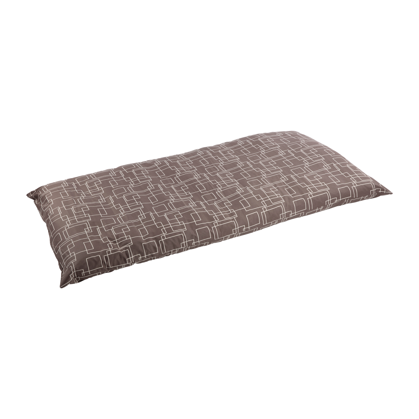 Shiki Futon Shikaku Brown Removable COVER ONLY