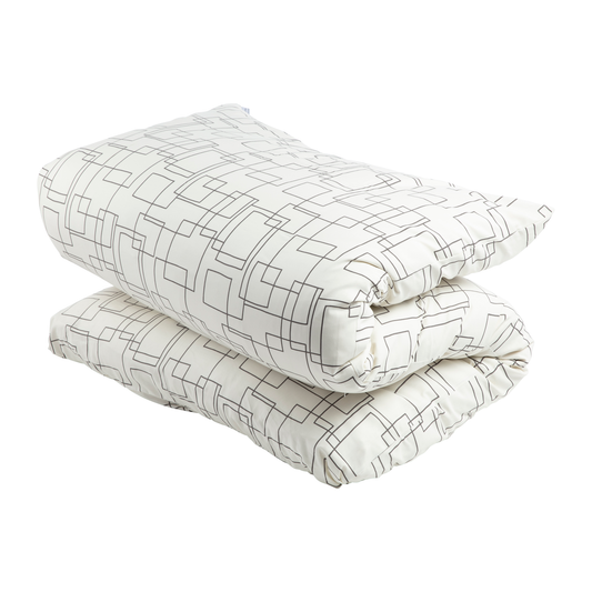 Shiki Futon Shikaku White Removable COVER ONLY