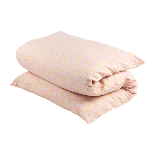 Shiki Futon Colorful Seika Ha Pink Removable COVER ONLY