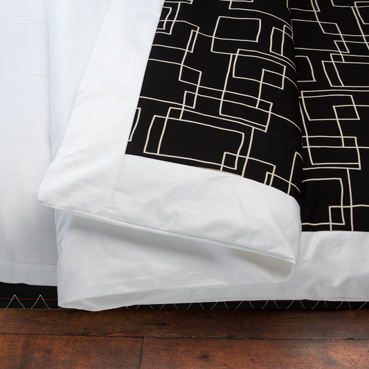 J-Life Shikaku Black Custom Kakefuton with Removable Cover