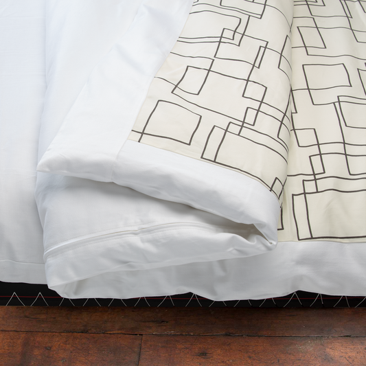 J-Life Shikaku White Custom Kakefuton with Removable Cover