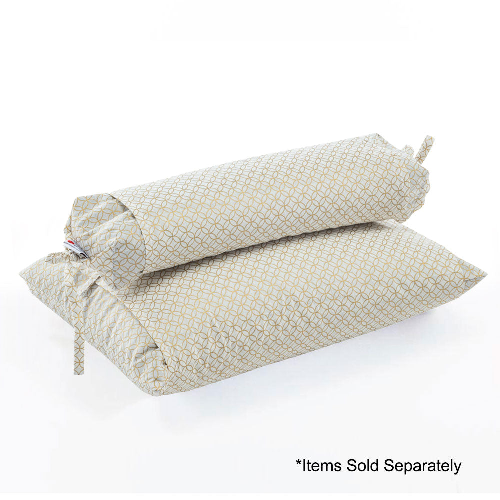 J-Life Shippo Gold Sparkle Buckwheat Hull Pillow