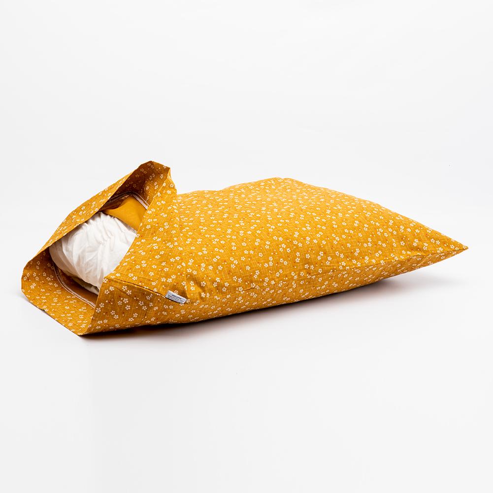 J-Life Sakura Gold Pillowcase_Pillows & Shams_Pillowcase