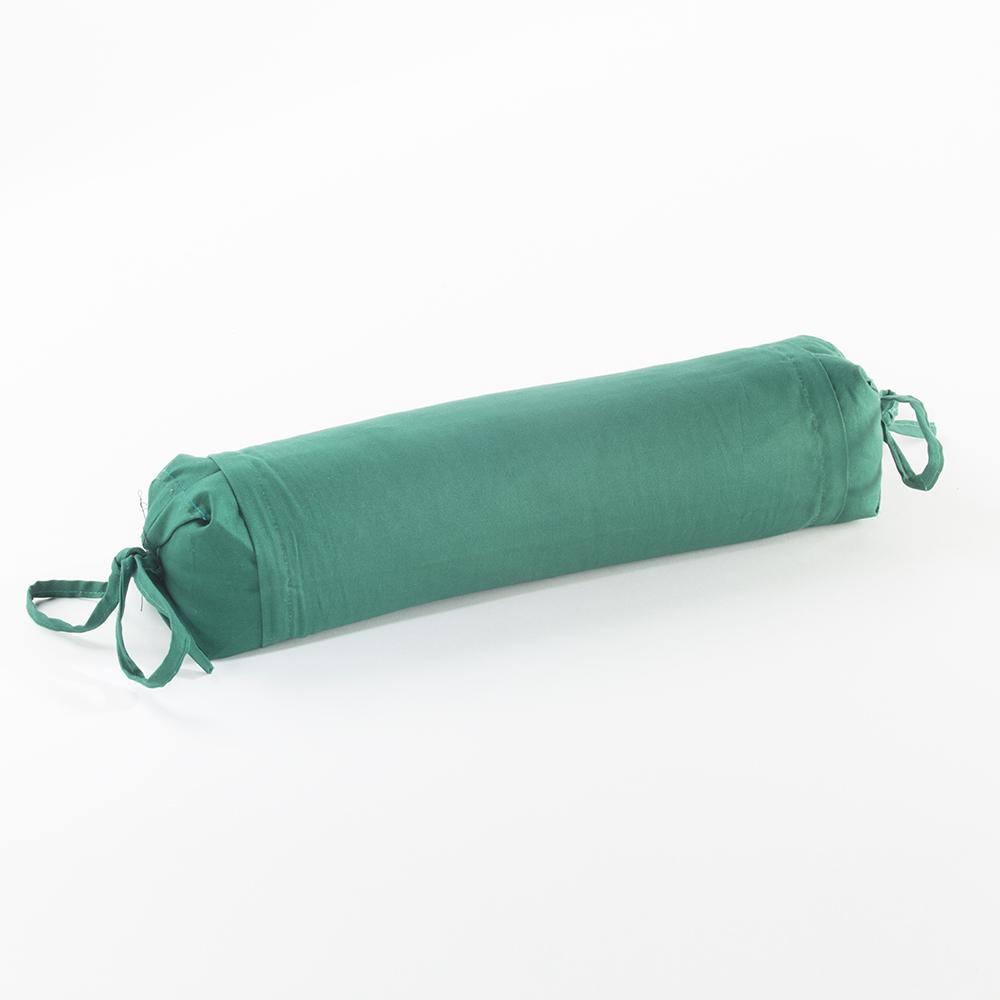 J-Life Kelly Green Buckwheat Hull Pillow_Pillows & Shams_Buckwheat Hull Pillow