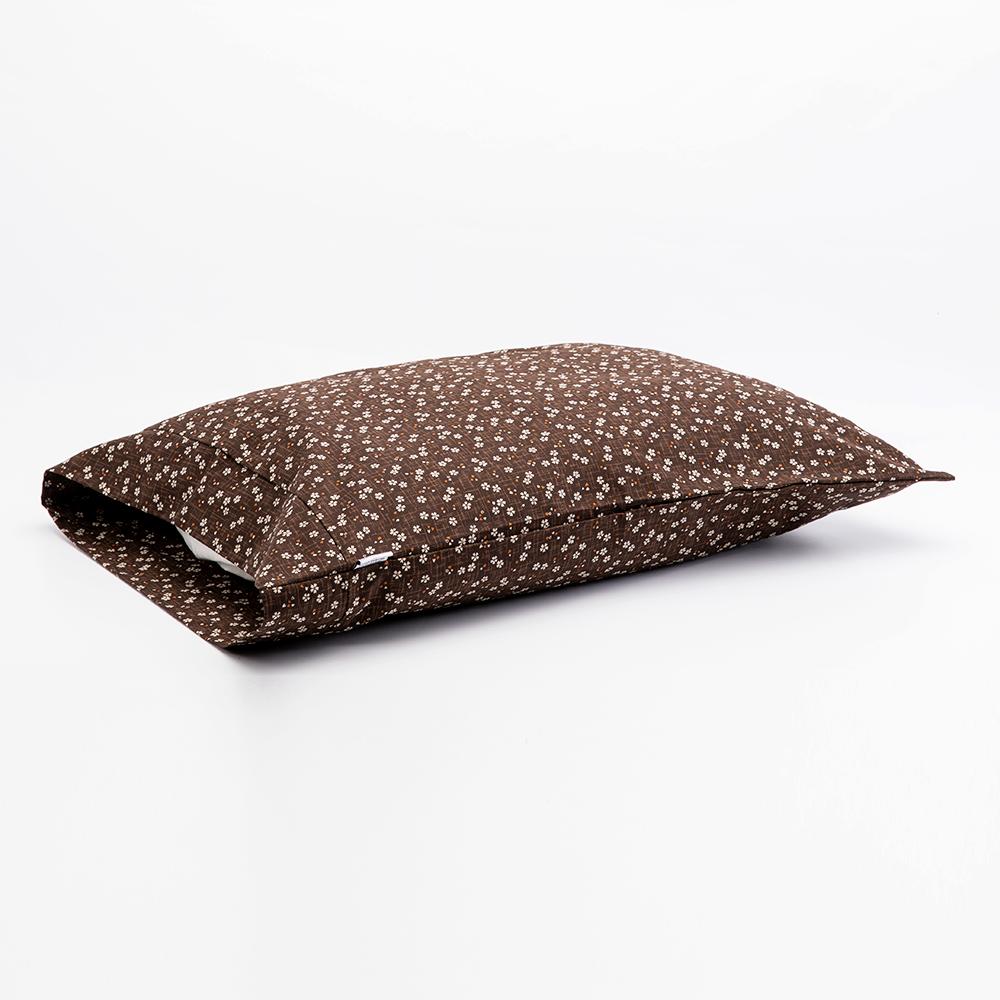 J-Life Sakura Brown Pillowcase