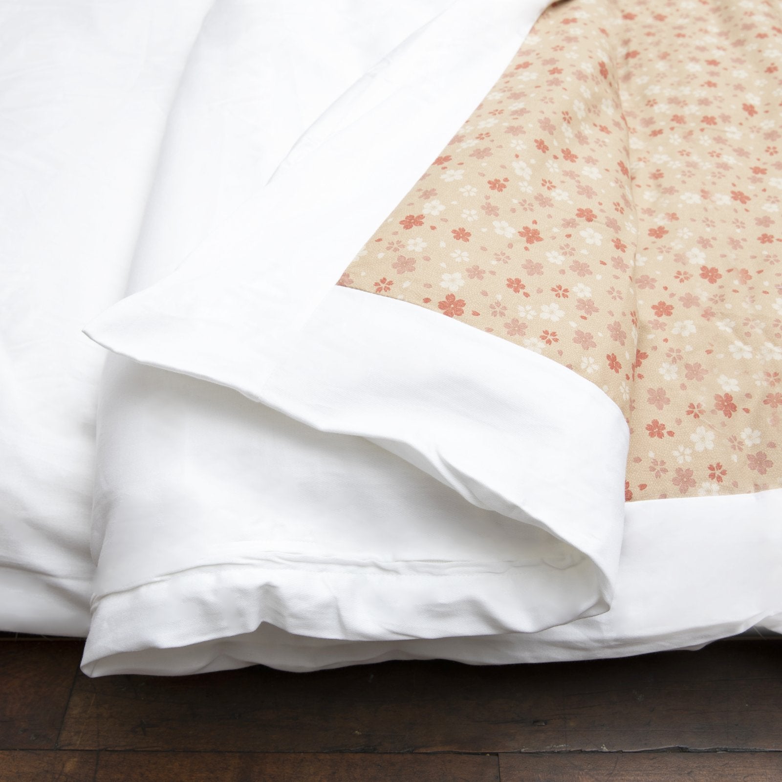 J-Life Cherry Blossom Tan Custom Kakefuton with Removable Cover