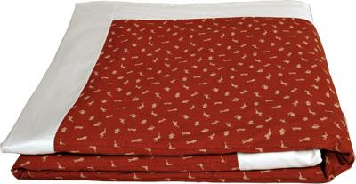 J-Life Kakefuton Usagi "Bunny" Red Custom COVER ONLY_Kakefutons_Kakefuton Custom Cover Only_Japan Tradition_Sleep System