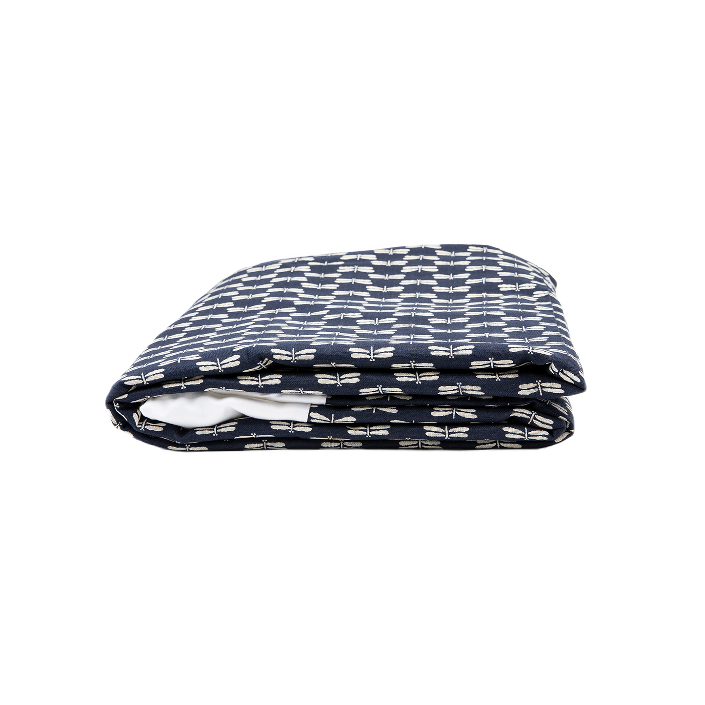 J-Life New Tombo Navy Custom Kakefuton with Removable Cover_Kakefutons_Kakefuton with custom cover