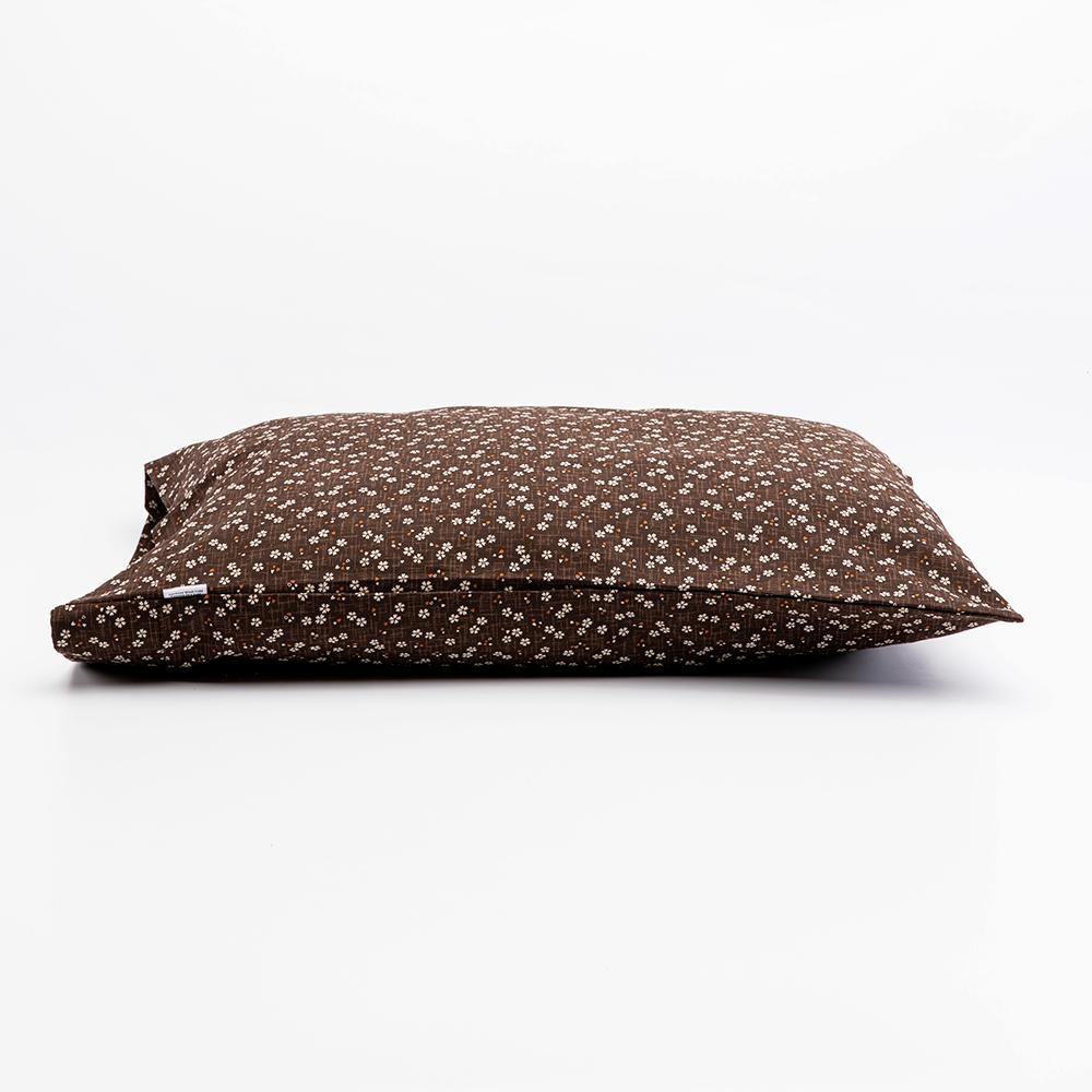 J-Life Sakura Brown Pillowcase_Pillows & Shams