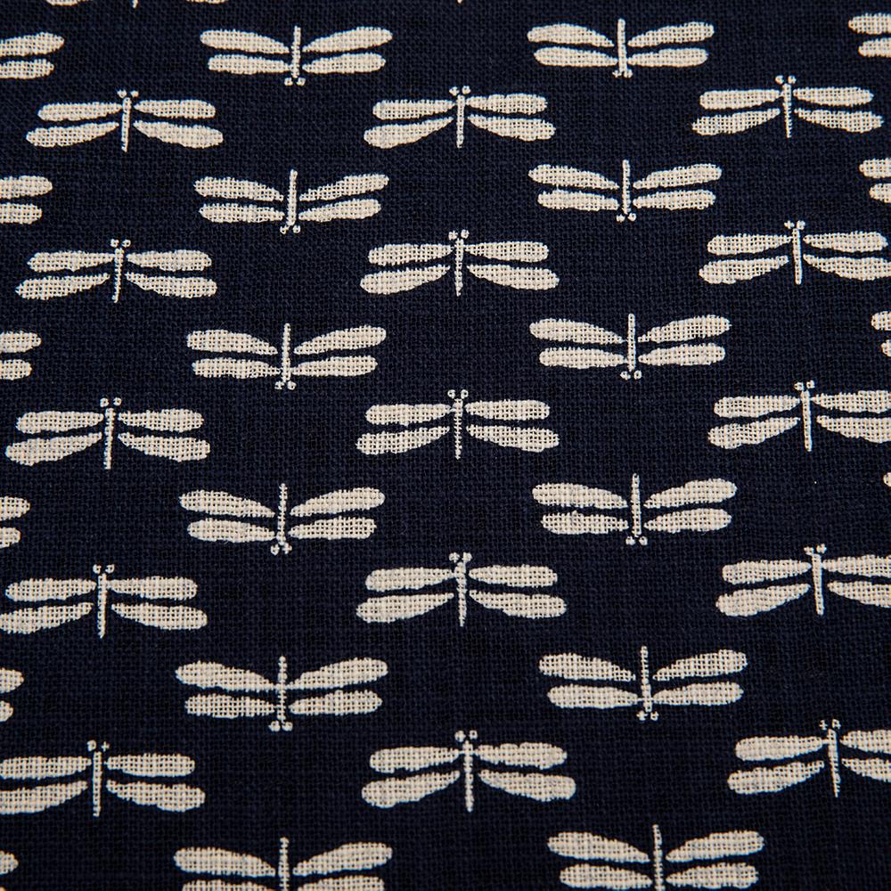 J-Life New Tombo Navy Pillowcase_Pillows & Shams_Pillowcase_100% Cotton