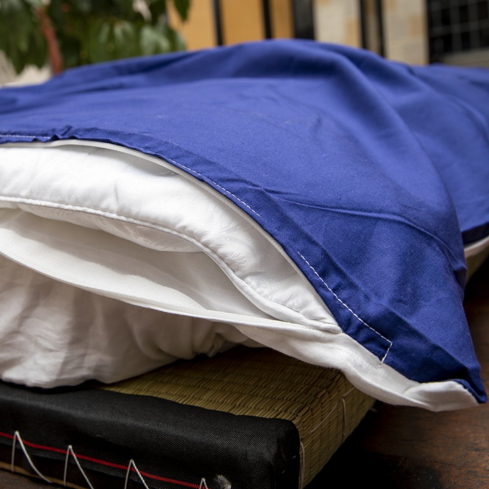J-Life Nightfall Custom Kakefuton with Removable Cover_Kakefutons_Kakefuton with custom cover_Japan Tradition_Sleep System_Handmade__1__2__3__4