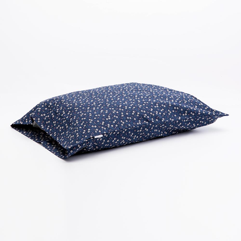 J-Life Sakura Navy Pillowcase