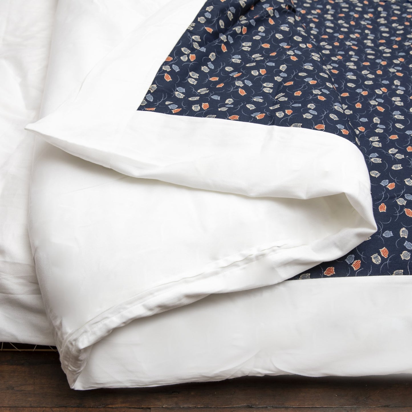 J-Life Fukurou Navy Custom Kakefuton with Removable Cover