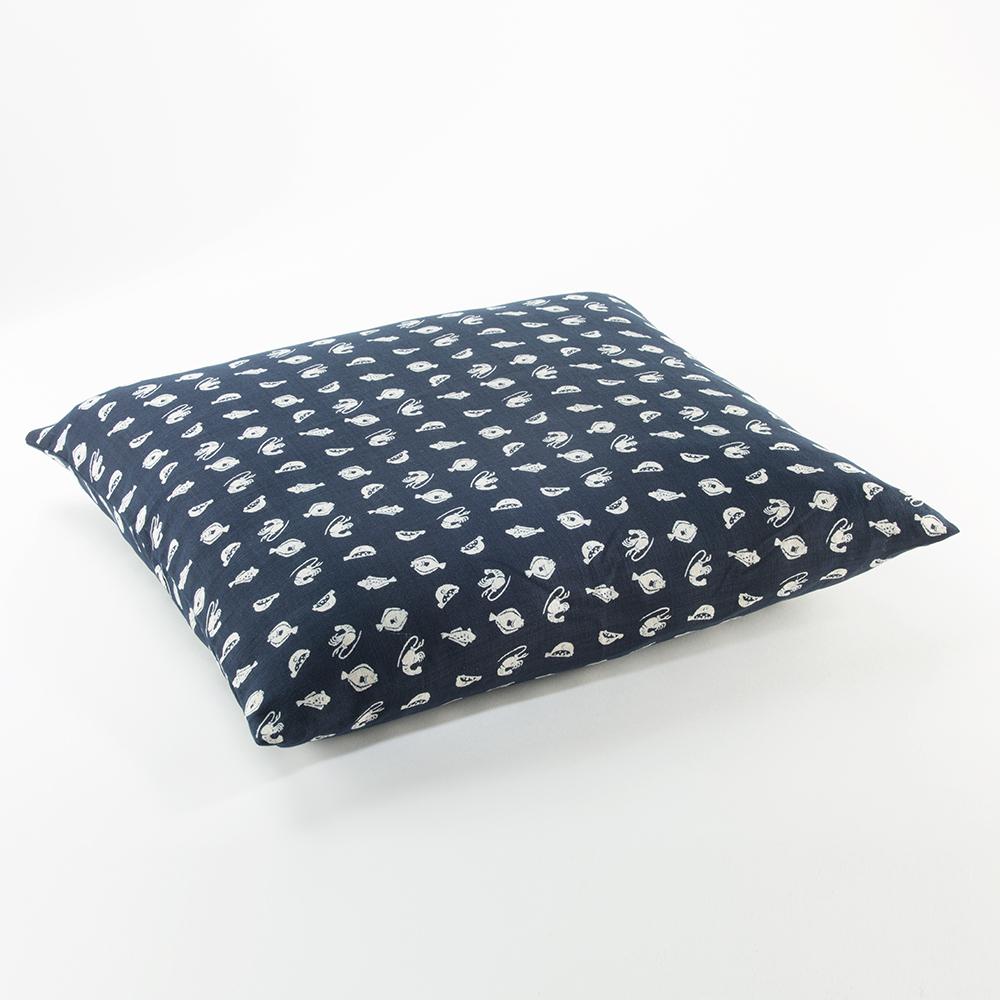 J-Life Marin Navy Zabuton Floor Pillow