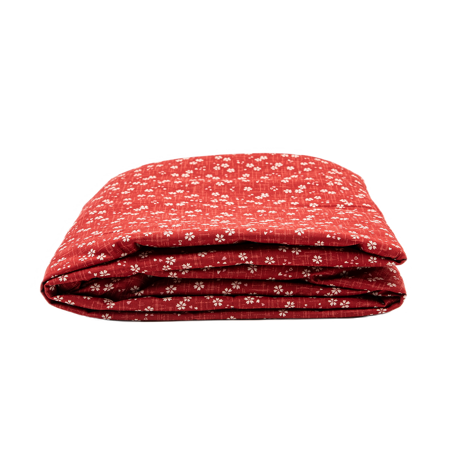 J-Life Sakura Red Custom Kakefuton with Removable Cover_Kakefutons_Kakefuton with custom cover_Japan Tradition_Sleep System_Handmade__1__2