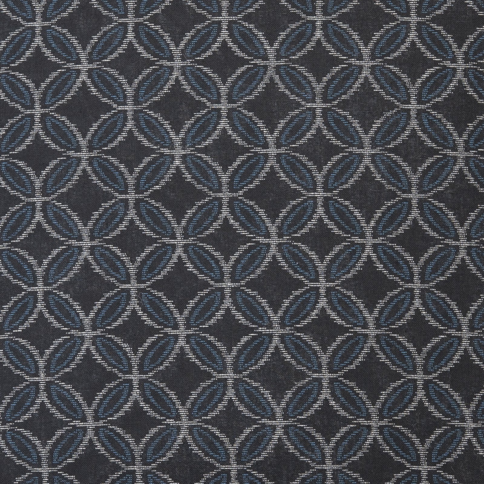 Marugata Navy Throw Pillow_Pillows & Shams_Throw Pillows_100% Cotton