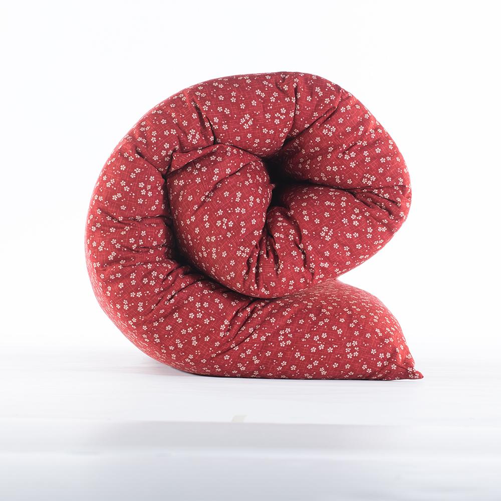 J-Life Shikifuton with Sakura Red Removable Cover
